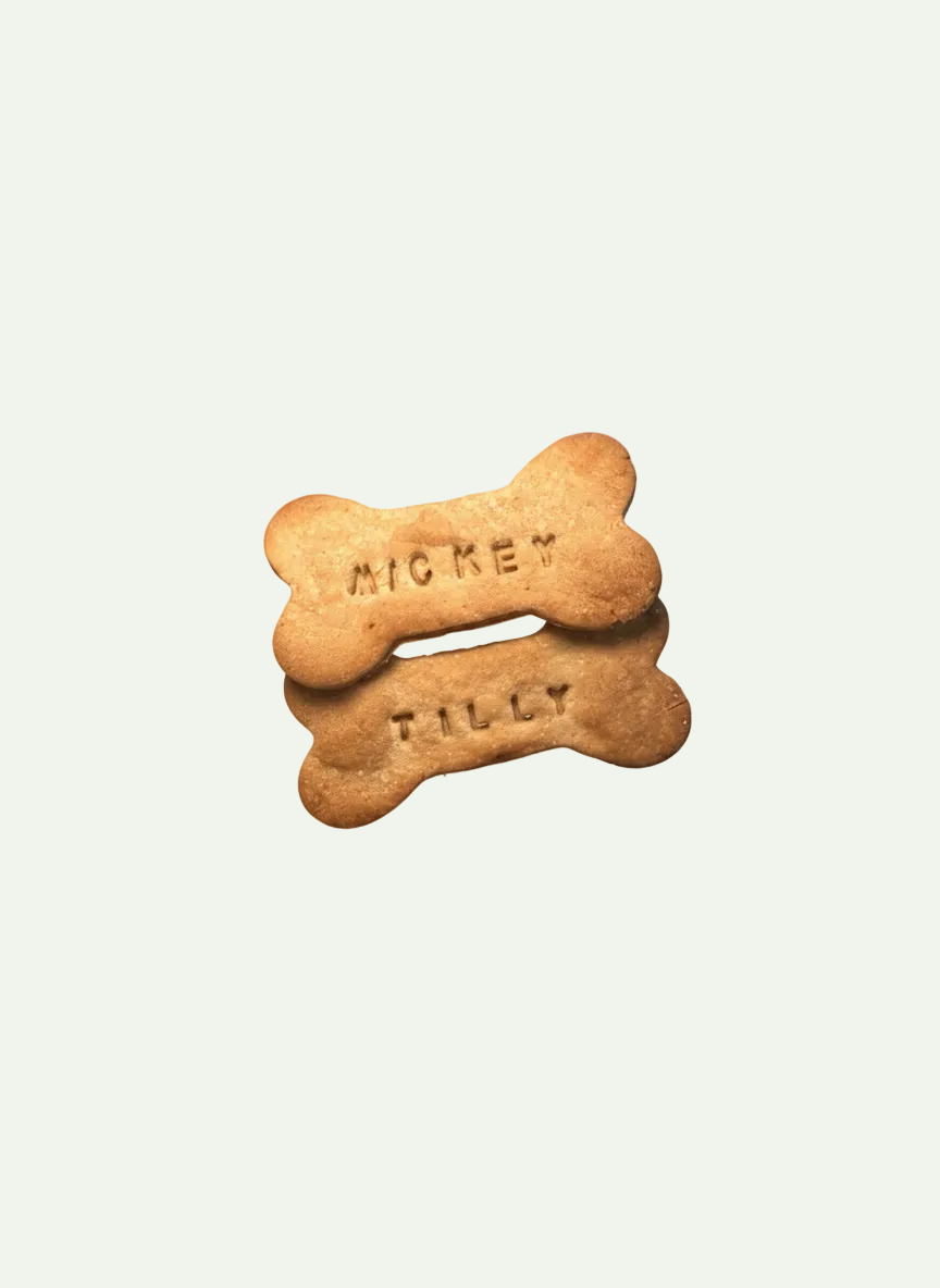 Personalised Dog Bone Cookie